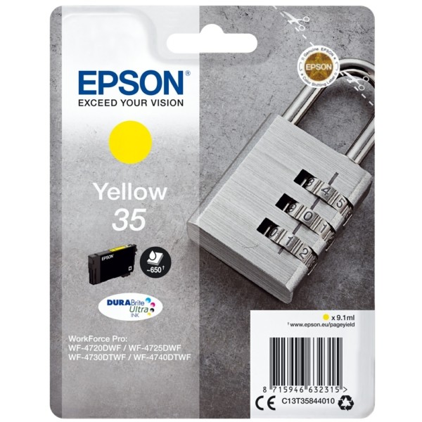 Patrone zu Epson Nr. 35 yellow originalverpackt C13T35844010
