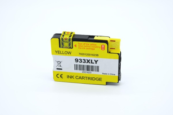 Patrone zu HP 933XL, CN056AE yellow, kompatibel/alternativ Druckerpatrone