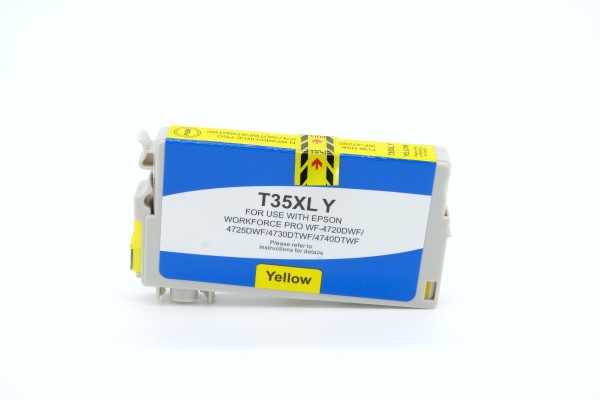 Patrone zu Epson Nr. 35XL yellow, kompatibel/alternativ Druckerpatrone