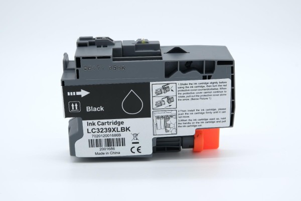 Patrone zu Brother LC3239XL black, kompatibel/alternativ Druckerpatrone