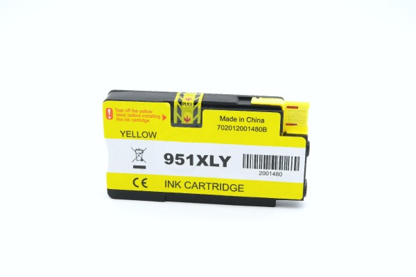 Patrone zu HP 951XL, CN048AE yellow, kompatibel/alternativ Druckerpatrone
