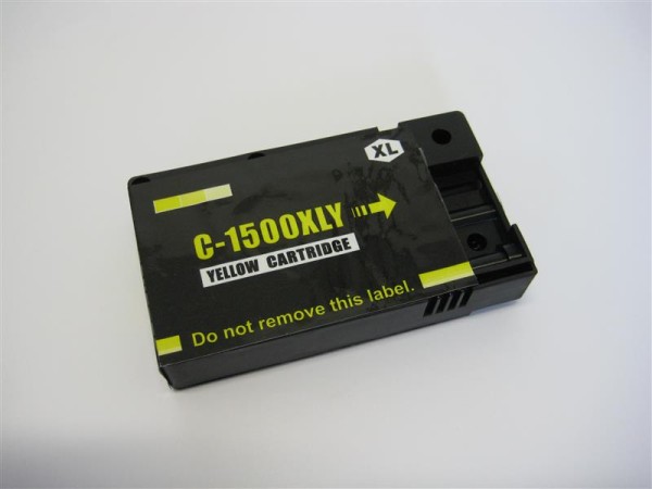 Patrone zu Canon PGI1500 XL yellow, kompatibel/alternativ Druckerpatrone